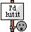 hit it